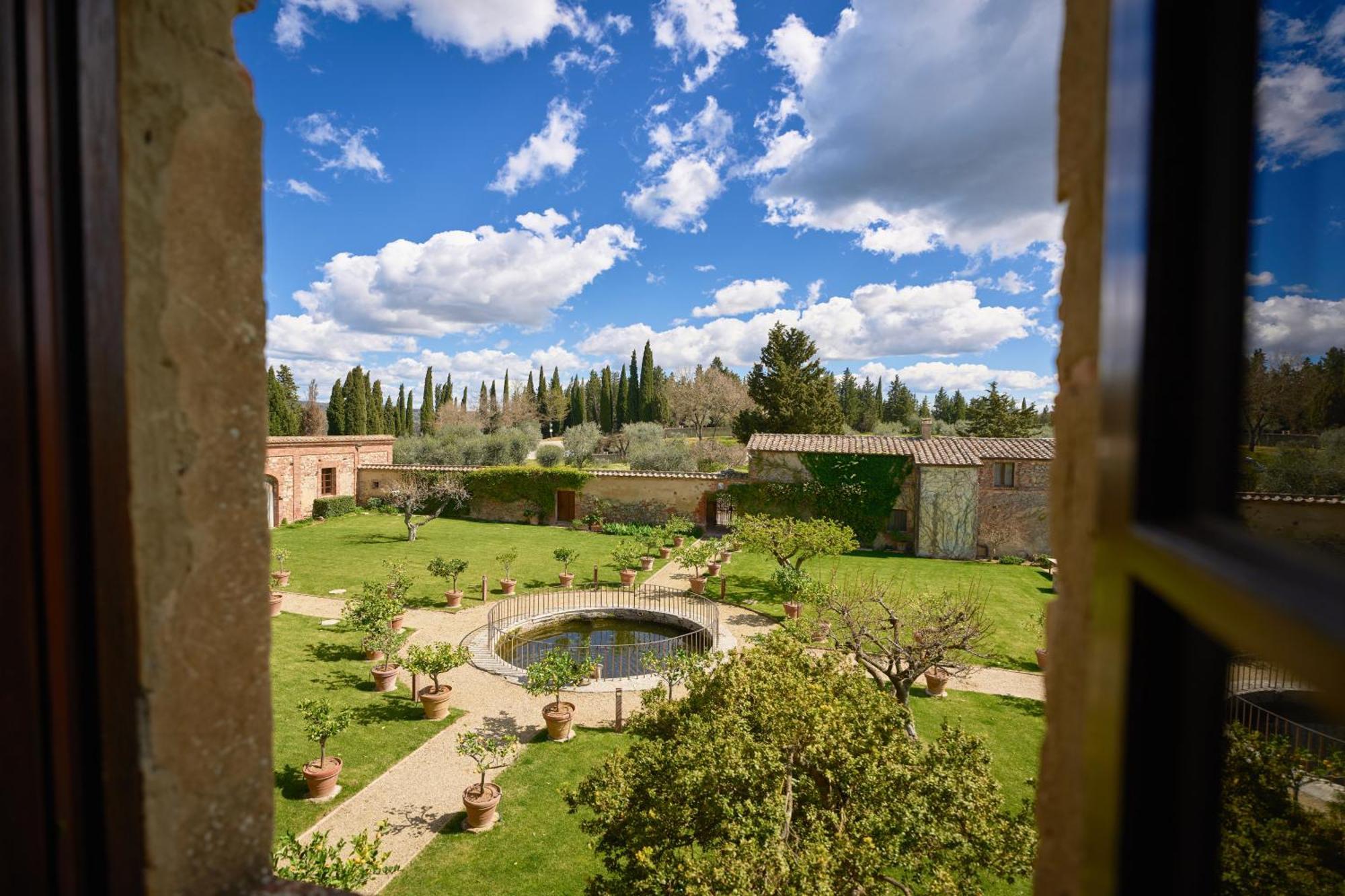 Monastero Sant'Anna In Camprena Villa Pienza Exterior photo